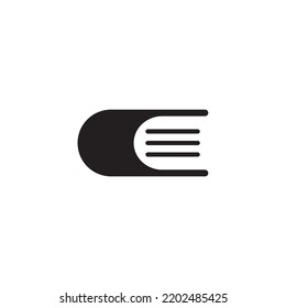 Book Icon Design, Vector Illustration
