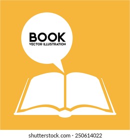 book icon design, vector illustration eps10 graphic 