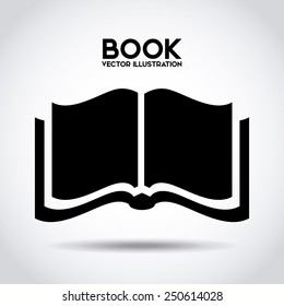 book icon design, vector illustration eps10 graphic 