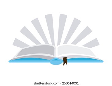 book icon design, vector illustration eps10 graphic 