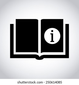 book icon design, vector illustration eps10 graphic 