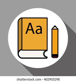 book icon design , vector illustration