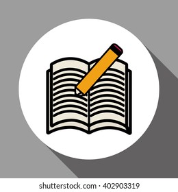 book icon design , vector illustration