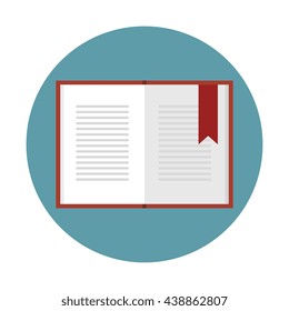 book icon design, vector illustration eps10 graphic 
