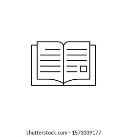 Book icon design vector template