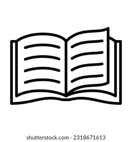 Book Icon Design Vector template Illustration
