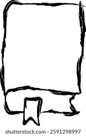 book icon in Doodle style