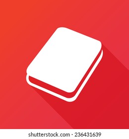 Book icon. Education button