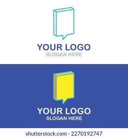 Book icon. Education logo icon design, vector illustration. Polygon symbol with E letter.