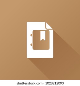 book icon. education sign