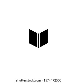 Book icon. Education symbol. Logo design element