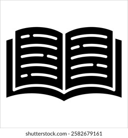 Book Icon Element For Design