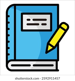 Book Icon Element For Design