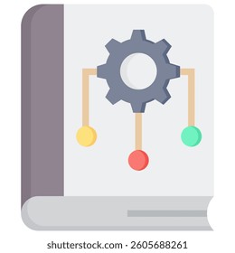 Book Icon Element For Design
