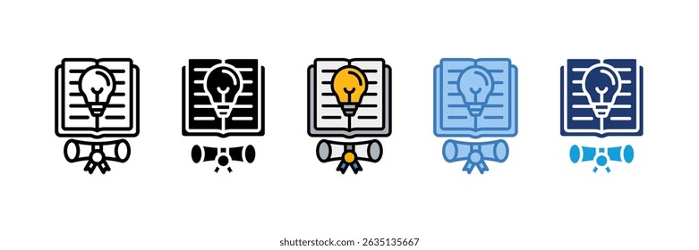 Book Icon Element For Design