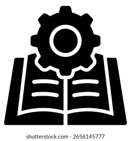 Elemento de icono de libro para diseño