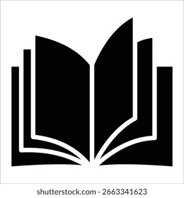 Buchsymbol-Element für Design