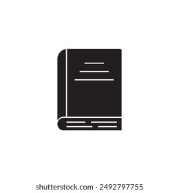 book icon element simple design