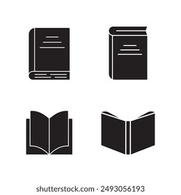 book icon element simple design