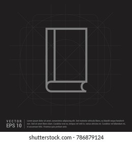 Book icon - EPS 10