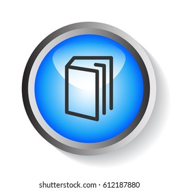  Book icon flat .
