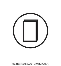 Book icon in flat color style. Education literature read library school university