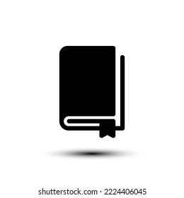 Book icon. flat design vector illustration for web and mobile