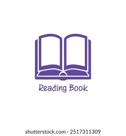 Book icon in flat style. Notebook vector. Book icon vector. Education logo. academy logo icon vector illustration. graduation School logo