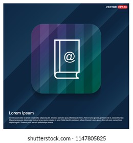 book icon - Free vector icon