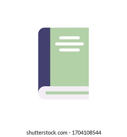Icono de libro para proyectos de diseño gráfico