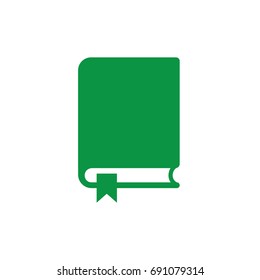 Book icon, Green