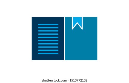Book icon. High quality logo for web site design and mobile apps. Vector illustration on a white background.
