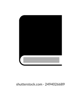 Book icon illustrated on background