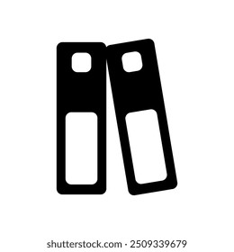 Icono de libro ilustrado sobre fondo