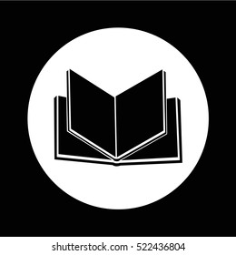 Book icon illustration design