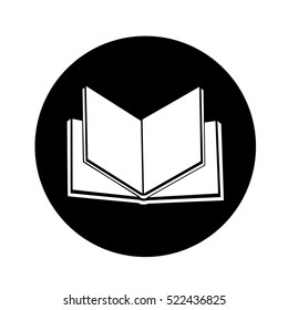 Book icon illustration design