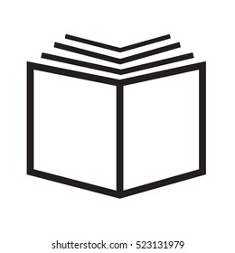 book icon illustration design