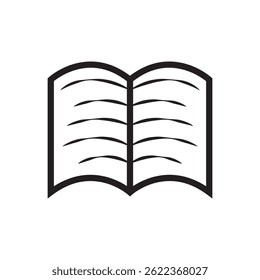 book icon illustration element design
