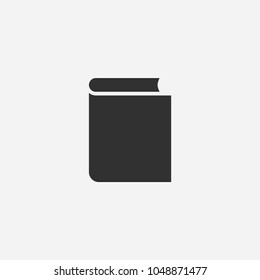 Book icon illustration isolated vector sign symbol