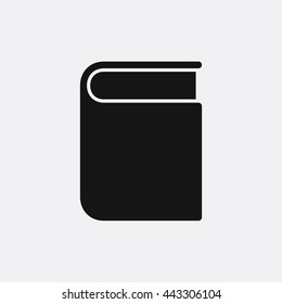 Book icon illustration isolated vector sign symbol