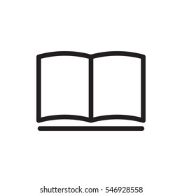 book icon illustration isolated vector sign symbol