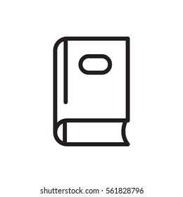 book icon illustration isolated vector sign symbol