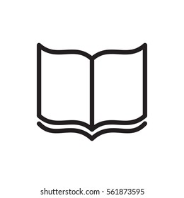 book icon illustration isolated vector sign symbol