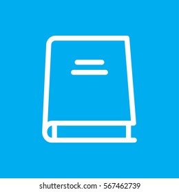 book icon illustration isolated vector sign symbol