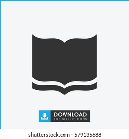 book icon illustration isolated vector sign symbol
