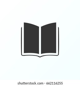 Book icon illustration isolated vector sign symbol