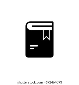 Book icon illustration isolated vector sign symbol