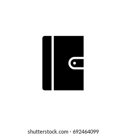 Book icon illustration isolated vector sign symbol