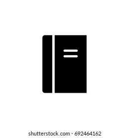 Book icon illustration isolated vector sign symbol