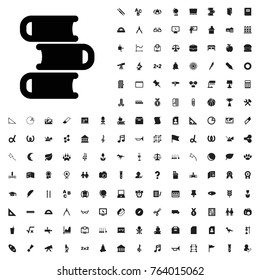 Book icon illustration isolated vector sign symbol. education icons set for web and mobile.